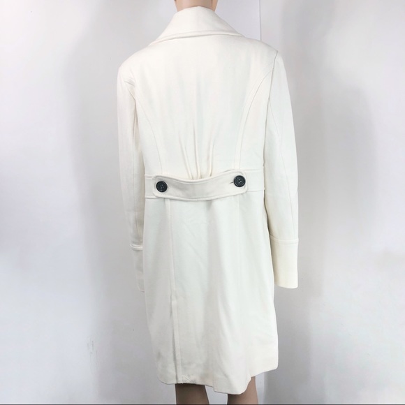 Guess double breasted cream coat XL - Picture 4 of 8